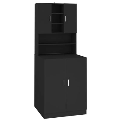 Washing Machine Cabinet Black