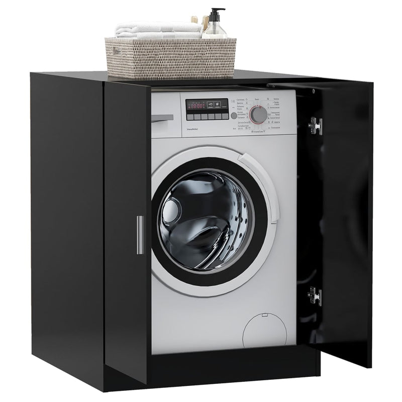 Washing Machine Cabinet Black