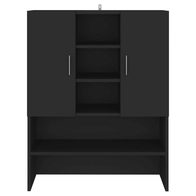 Washing Machine Cabinet Black