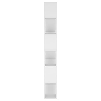 Book Cabinet Room Divider White 100x24x188 cm