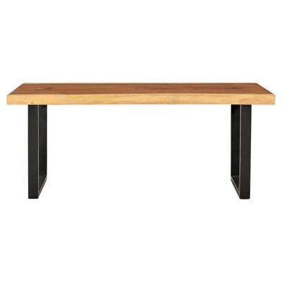 Coffee Table Solid Wood Suar 102x54x41 cm