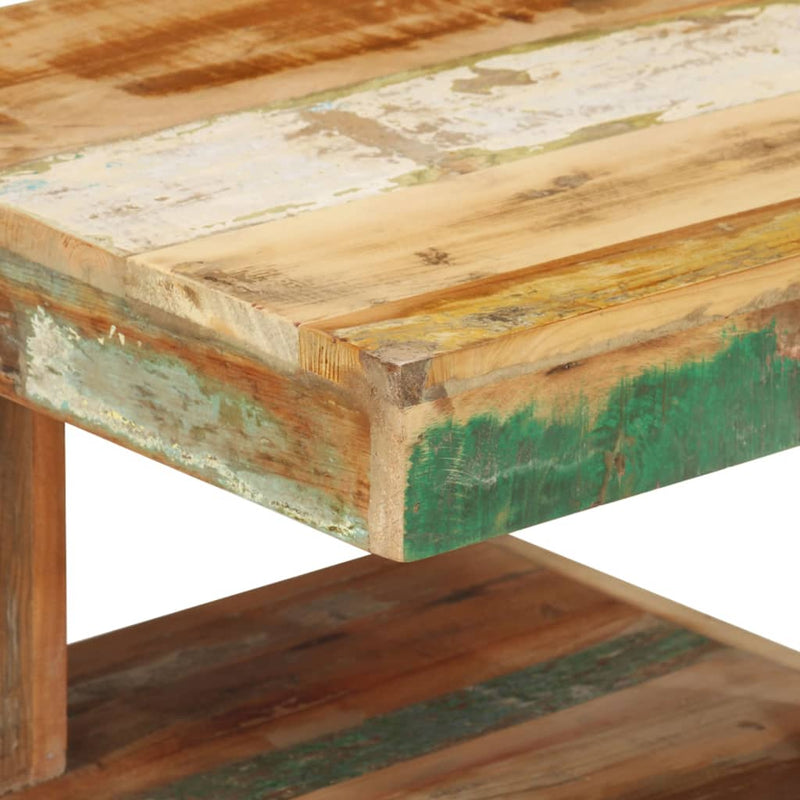 Coffee Table 45x45x40 cm Solid Wood Reclaimed