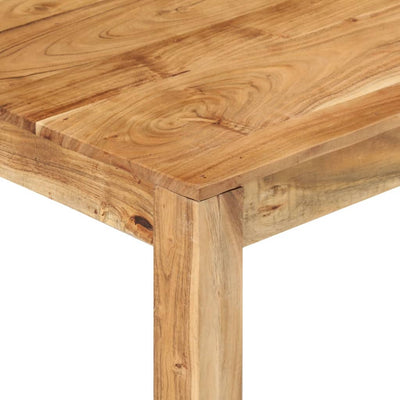 Coffee Table 80x80x40 cm Solid Wood Acacia