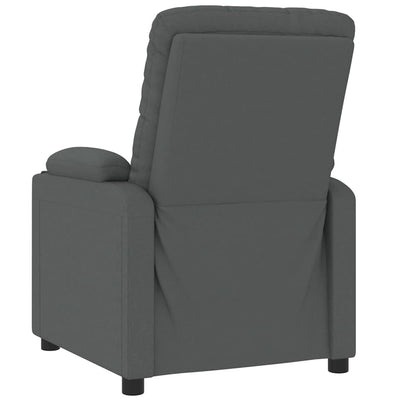 Massage Chair Dark Grey Fabric