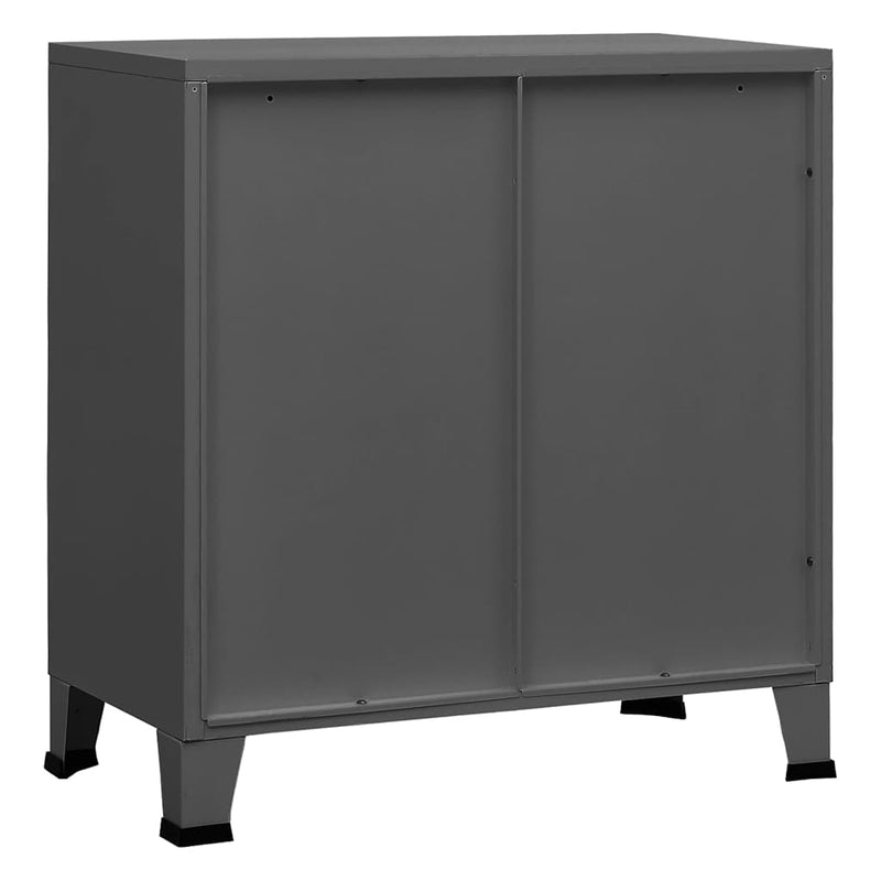 Industrial Storage Chest Anthracite 75x40x80 cm Steel