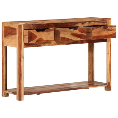 Console Table 110x35x75 cm Solid Wood Acacia