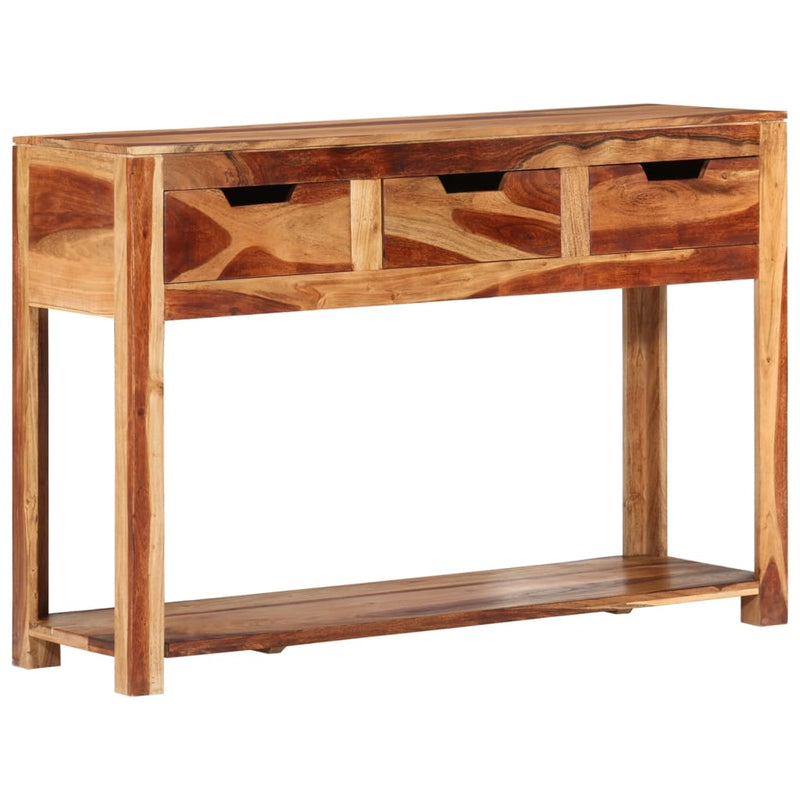 Console Table 110x35x75 cm Solid Wood Acacia