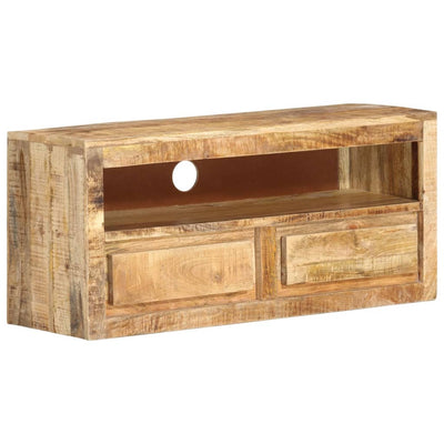 TV Cabinet 88x30x40 cm Solid Wood Mango