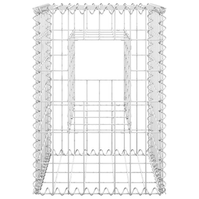 Gabion Basket Post 40x40x60 cm Iron