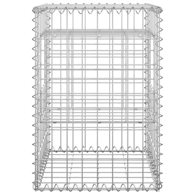 Gabion Basket Post 40x40x60 cm Iron