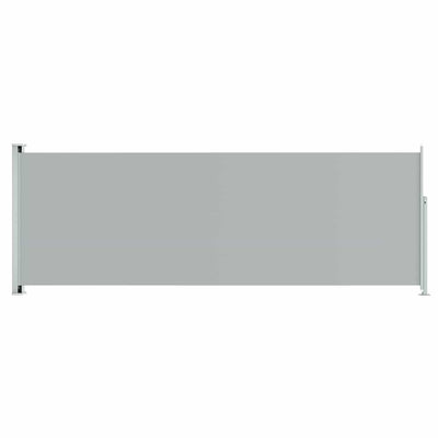 Patio Retractable Side Awning 220x600 cm Grey