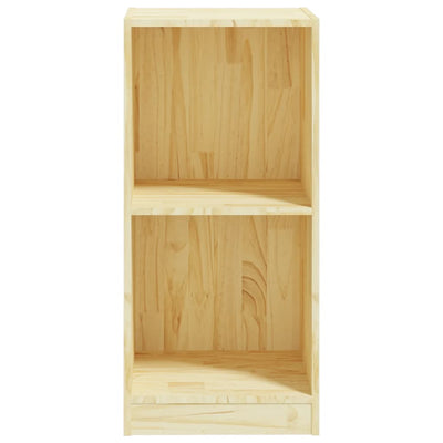 Side Cabinet 35.5x33.5x76 cm Solid Pinewood