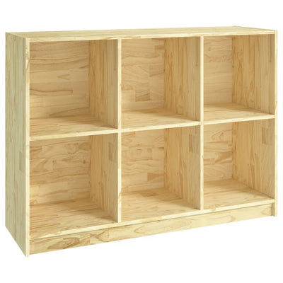 Book Cabinet 104x33x76 cm Solid Pinewood