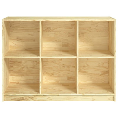 Book Cabinet 104x33x76 cm Solid Pinewood