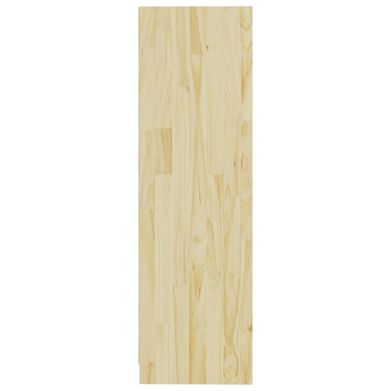 Book Cabinet/Room Divider 104x33.5x110 cm Solid Pinewood