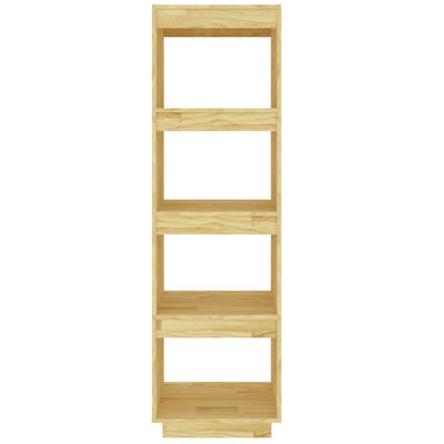 Book Cabinet/Room Divider 40x35x135 cm Solid Pinewood