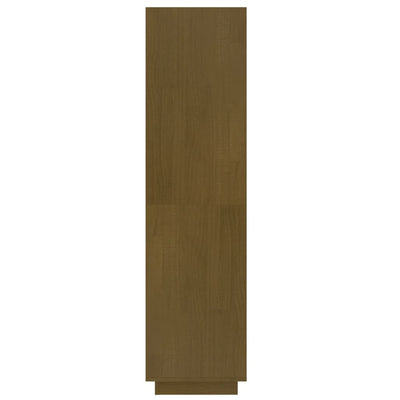 Book Cabinet/Room Divider Honey Brown 40x35x135 cm Solid Pinewood