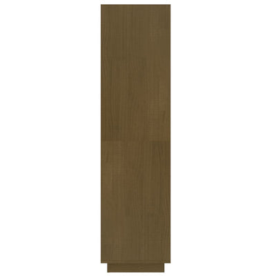 Book Cabinet/Room Divider Honey Brown 60x35x135 cm Solid Pinewood