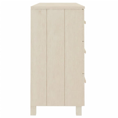 Sideboard Honey Brown 113x40x80 cm Solid Wood Pine