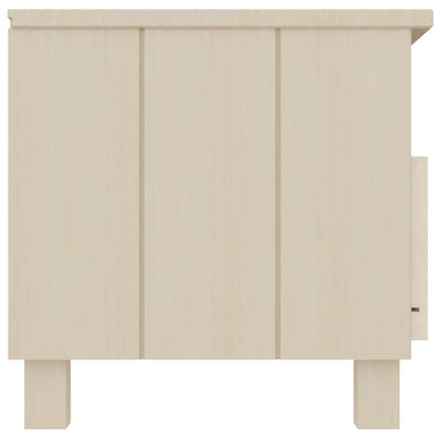 TV Cabinet Honey Brown 106x40x40 cm Solid Wood Pine