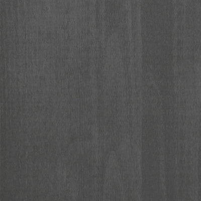 Top for Highboard Dark Grey 85x35x100 cm Solid Wood Pine