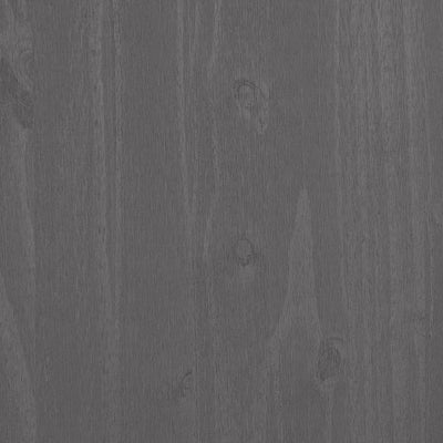 Shoe Cabinet Light Grey 85x40x108 cm Solid Wood Pine