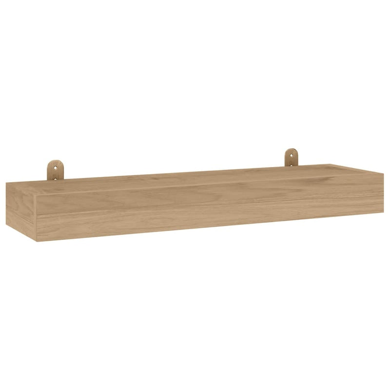 Wall Shelves 2 pcs 60x15x4 cm Solid Wood Teak