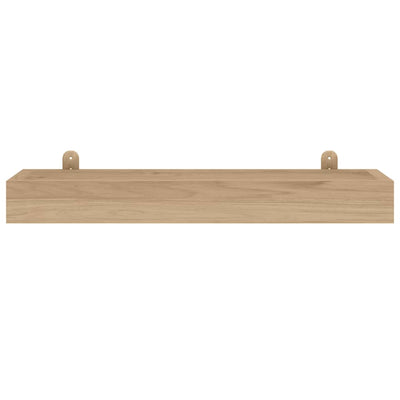 Wall Shelves 2 pcs 60x15x4 cm Solid Wood Teak