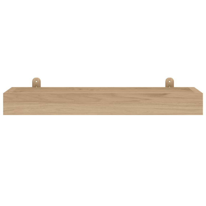 Wall Shelves 2 pcs 60x15x4 cm Solid Wood Teak