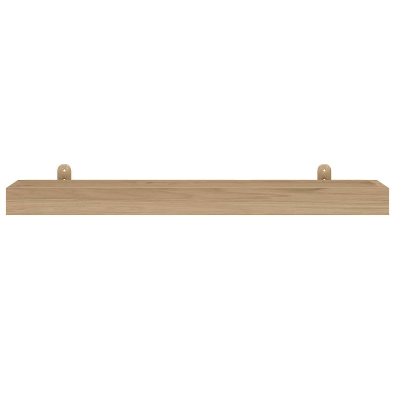 Wall Shelves 2 pcs 90x15x4 cm Solid Wood Teak