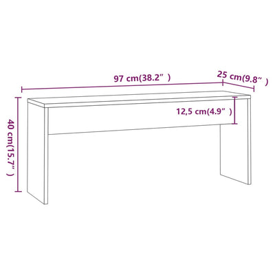 3 Piece Dining Set White Engineered Wood