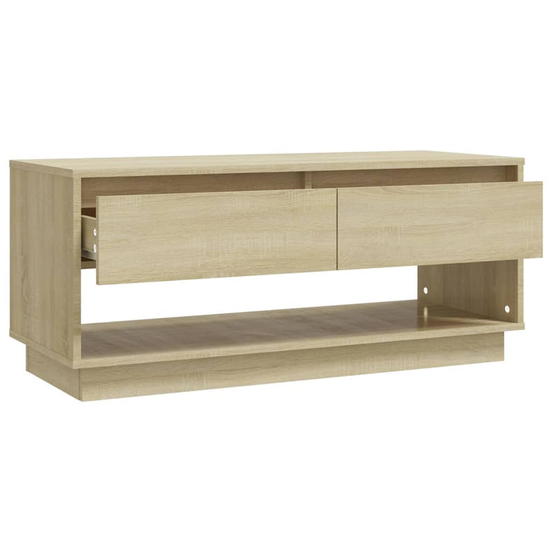 TV Cabinet Sonoma Oak 102x41x44 cm Engineered Wood