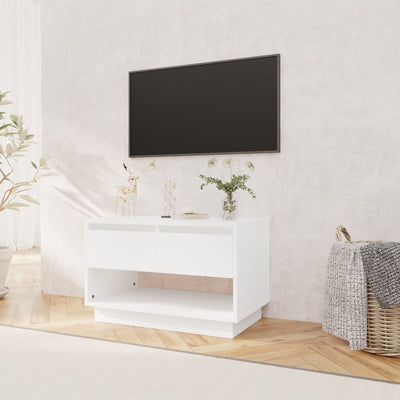 TV Cabinet White 70x41x44 cm Engineered Wood