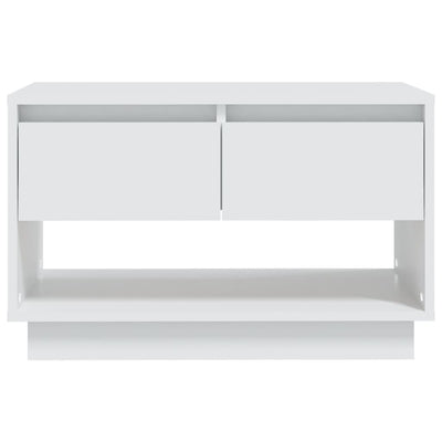 TV Cabinet White 70x41x44 cm Engineered Wood