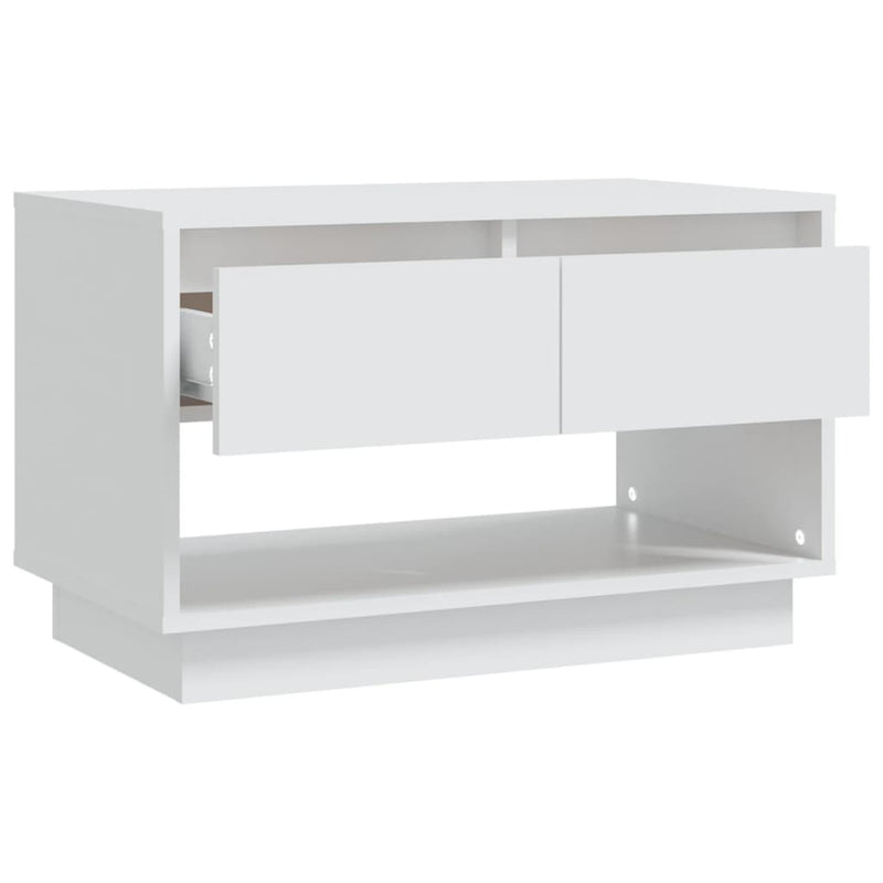 TV Cabinet White 70x41x44 cm Engineered Wood