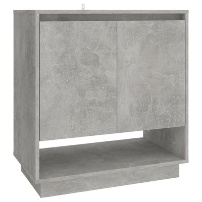 Sideboard Concrete Grey 70x41x75 cm Engineered Wood