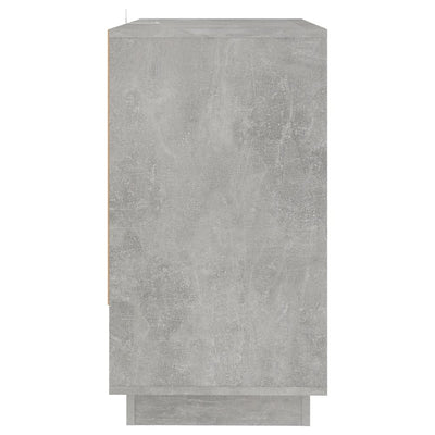 Sideboard Concrete Grey 70x41x75 cm Engineered Wood