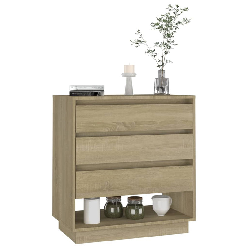 Sideboard Sonoma Oak 70x41x75 cm Engineered Wood