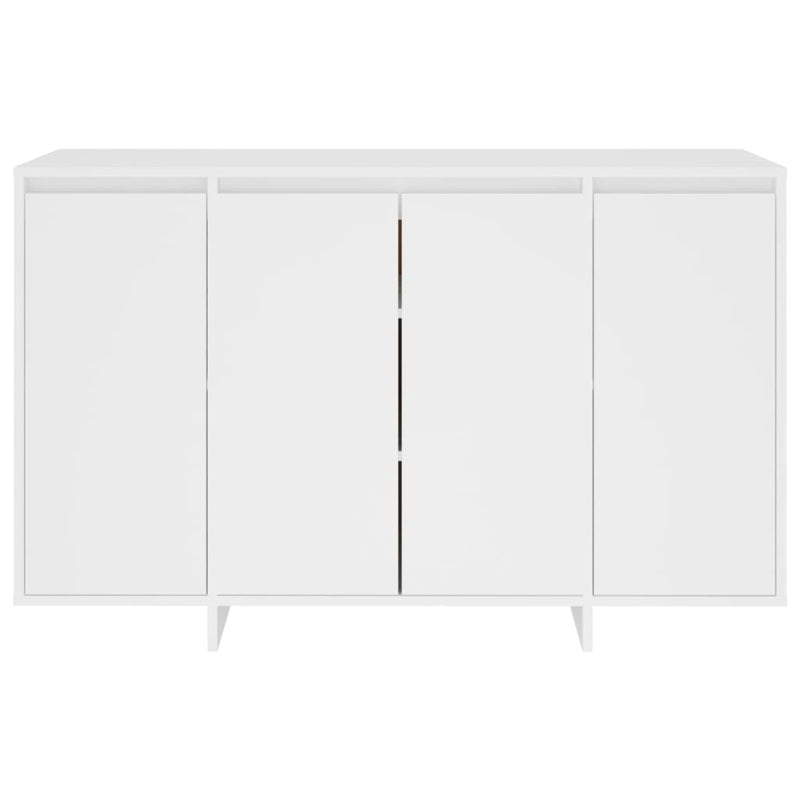 Sideboard White 120x41x75 cm Engineered Wood