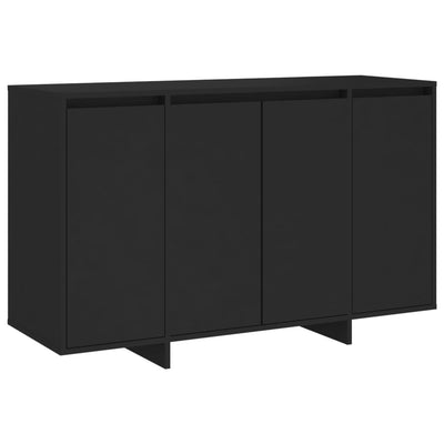 Sideboard Black 120x41x75 cm Engineered Wood