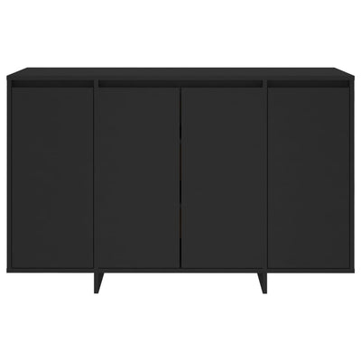 Sideboard Black 120x41x75 cm Engineered Wood