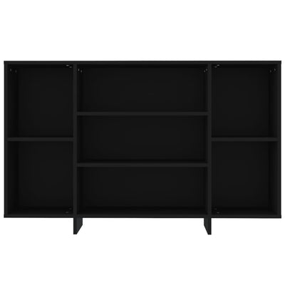 Sideboard Black 120x30x75 cm Engineered Wood