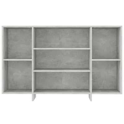 Sideboard Concrete Grey 120x30x75 cm Engineered Wood