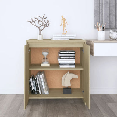 Sideboard Sonoma Oak 70x41x75 cm Engineered Wood