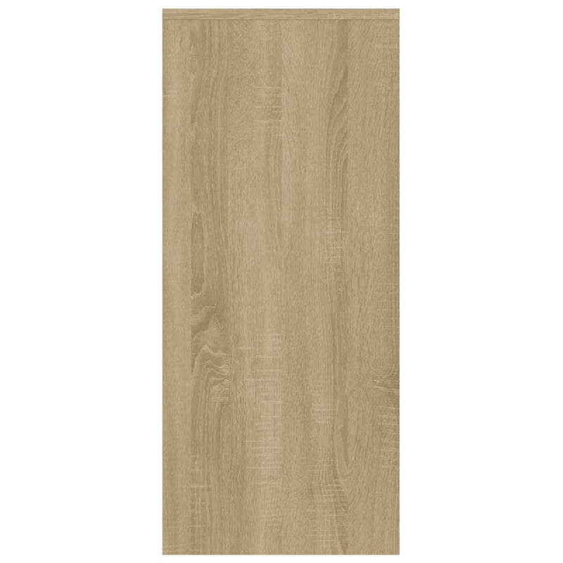 Sideboard Sonoma Oak 102x33x75 cm Engineered Wood