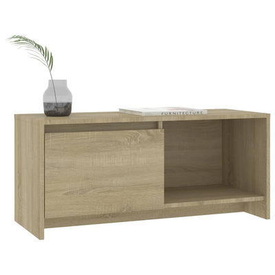 TV Cabinet Sonoma Oak 90x35x40 cm Engineered Wood