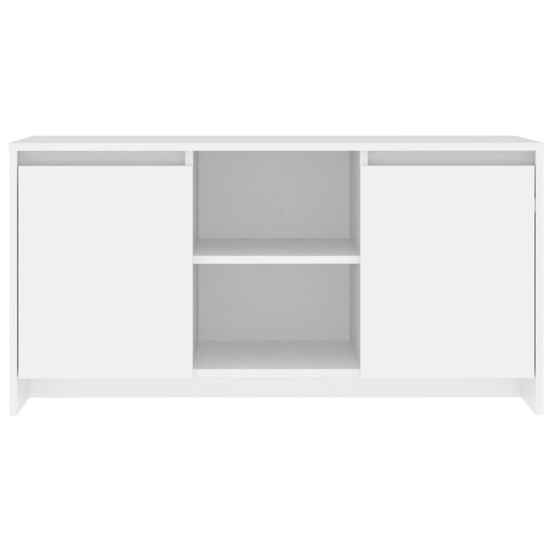 TV Cabinet White 102x37.5x52.5 cm Engineered Wood