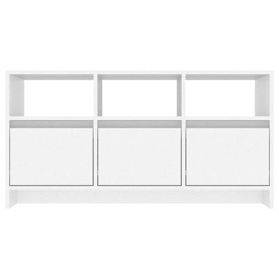 TV Cabinet White 102x37.5x52.5 cm Engineered Wood