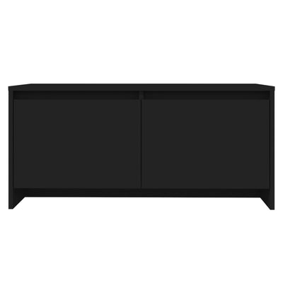 Coffee Table Black 90x50x41.5 cm Engineered Wood