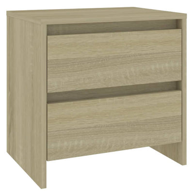 Bedside Cabinet Sonoma Oak 45x34.5x44.5 cm Engineered Wood